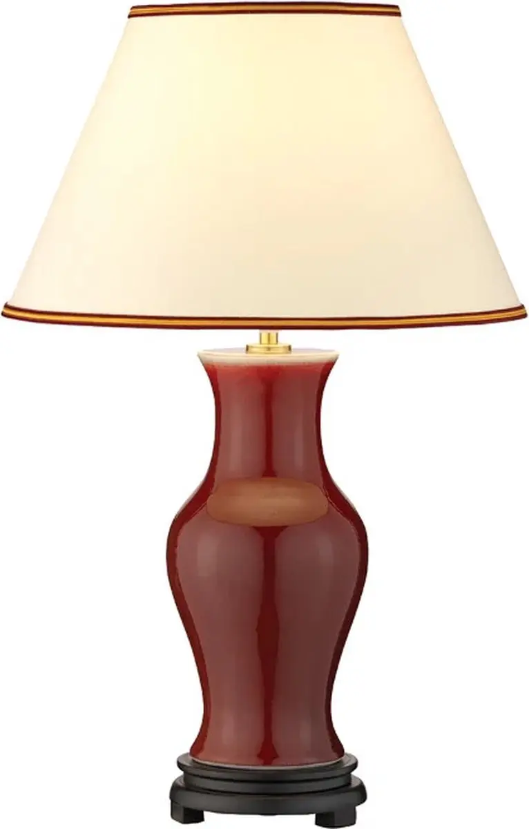 Elstead LED Tafellamp Oxblood