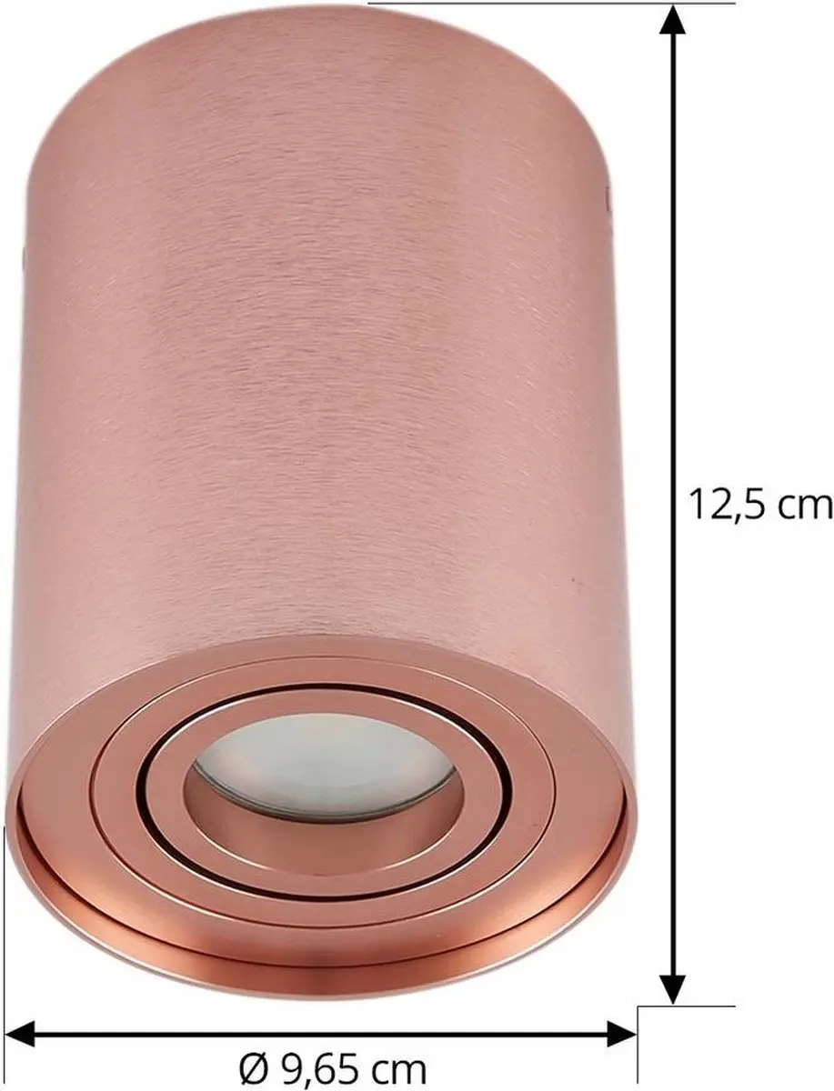 ARCCHIO Aluminium Spot 1 Licht GU10 - Koper