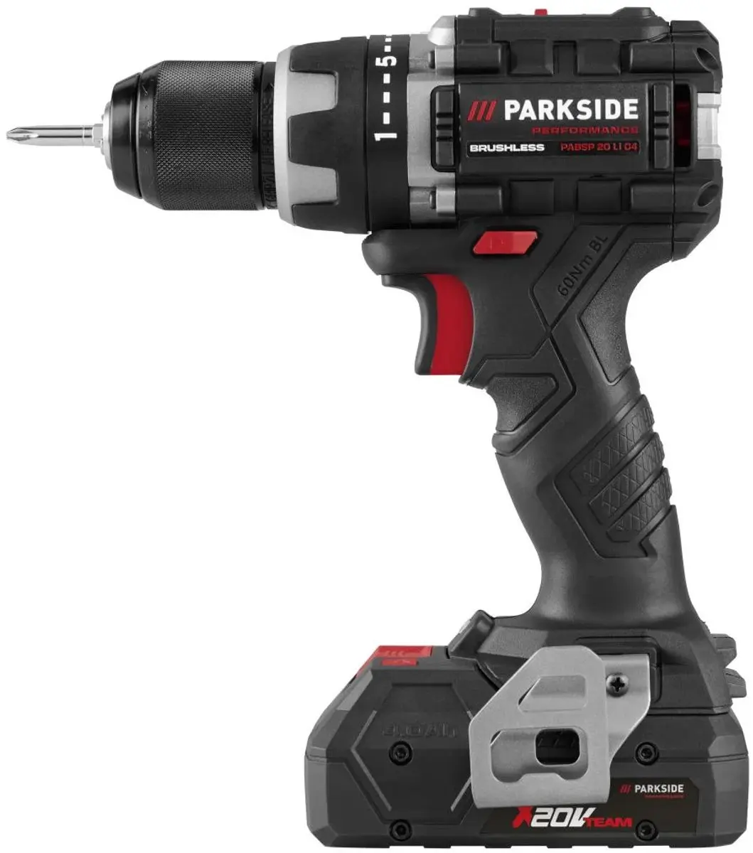 Parkside Performance Accu-schroefboormachine 20V 60Nm - 4Ah