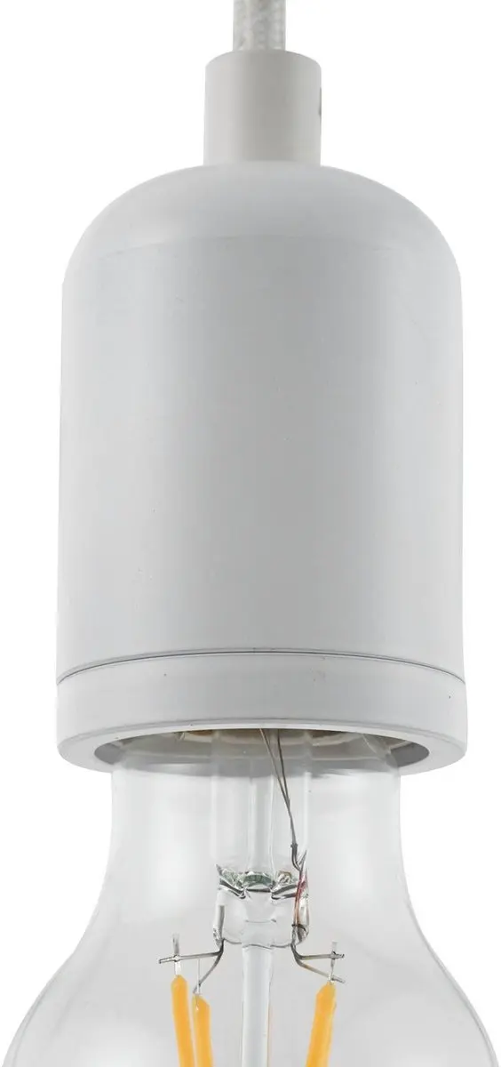 Lindby Hanglamp Aluminium 1 Licht E27 Wit