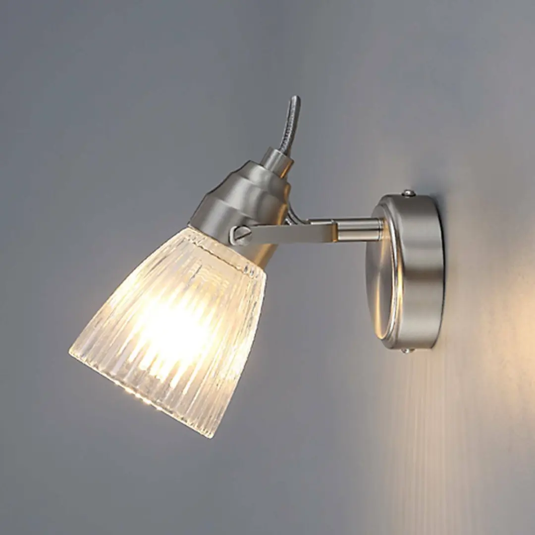 Lindby Wandlamp G9 - 21cm - Mat nikkel - afbeelding 6 van 6