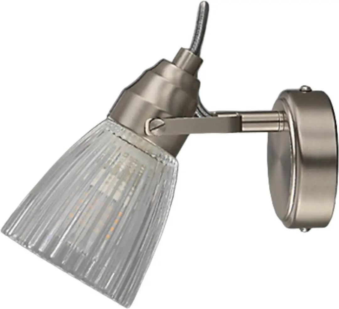 Lindby Wandlamp G9 - 21cm - Mat nikkel