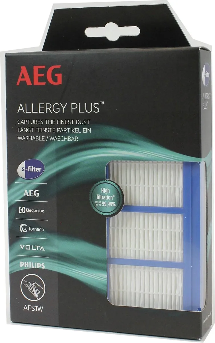 AEG H13 Allergy Plus Hepafilter G XL - Blauw
