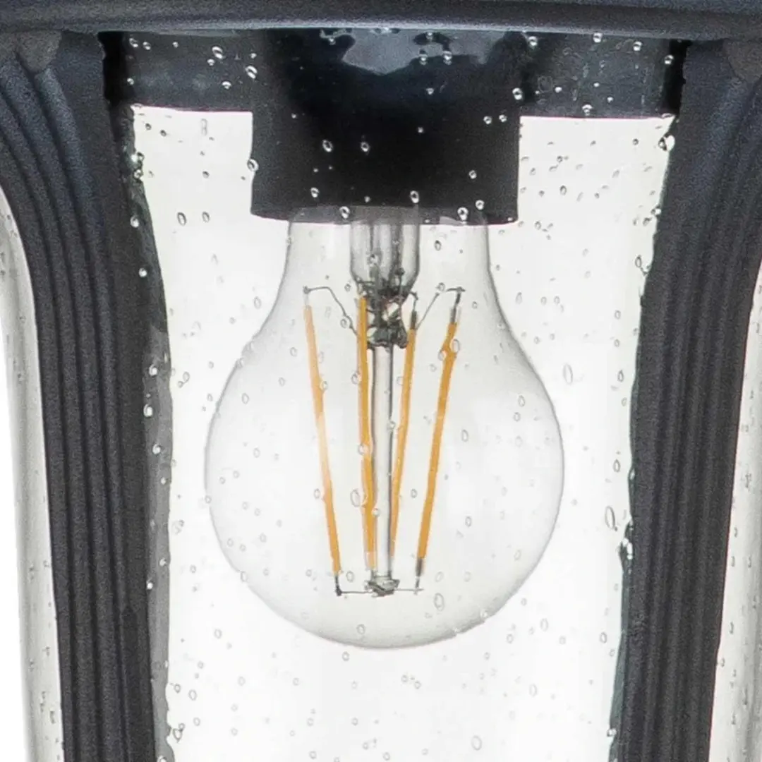 Elstead Lighting Chicago LED Buitenlamp E27 60W - Textured Black