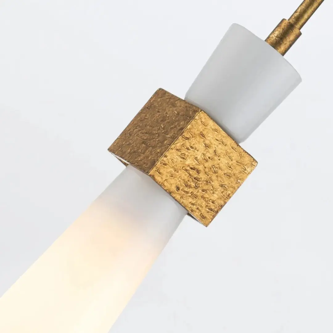 Elstead Kristy LED Hanglamp - Goud - E27 40W
