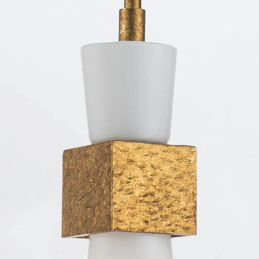 Elstead Kristy LED Hanglamp - Goud - E27 40W