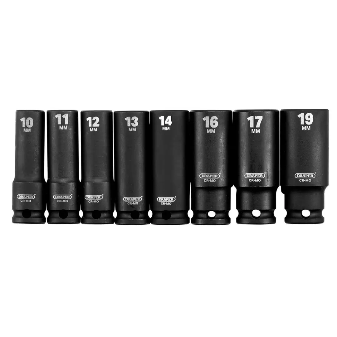 Draper Tools 3/8" HI-TORQ Krachtdoppenset 8-delig