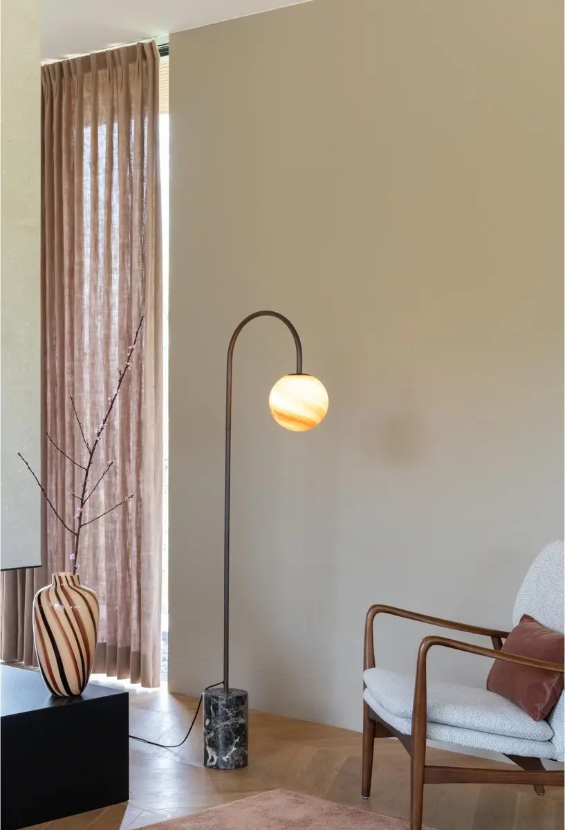 it's about RoMi Vloerlamp Tivoli - Bruin - afbeelding 6 van 6
