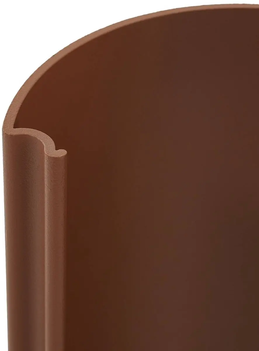 Lucande Sokkellamp G9 8W - 48cm - Roestkleurig/Wit