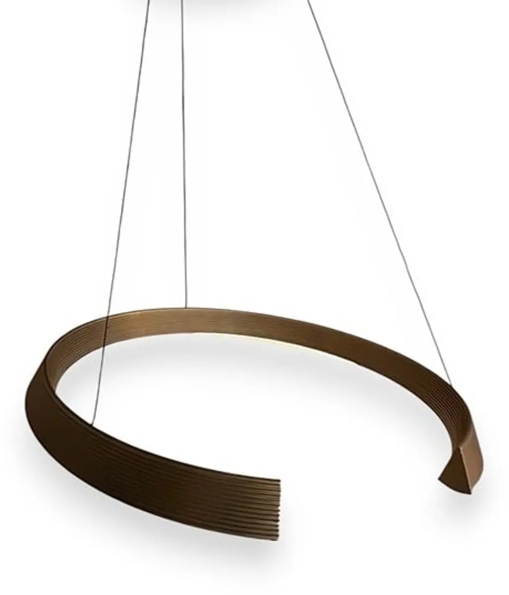 Freelight Hanglamp Cavallo Ø65cm - Brons/Goud