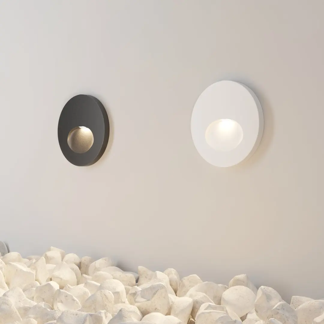 Maytoni Outdoor Trappenbil Verlichting - 3W - Ø7cm - Wit