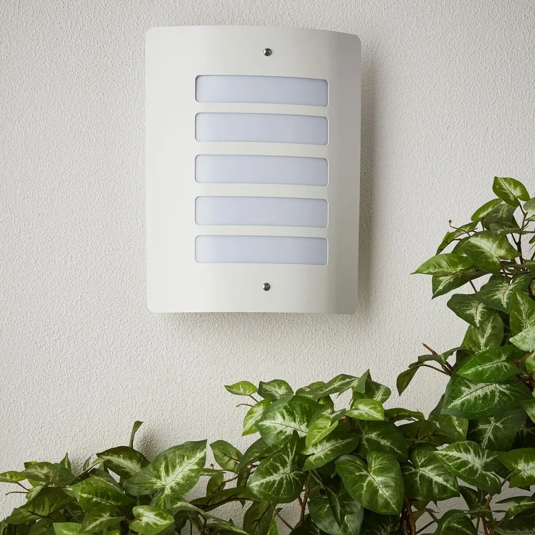Brilliant TODD Buiten Wandlamp - Wit
