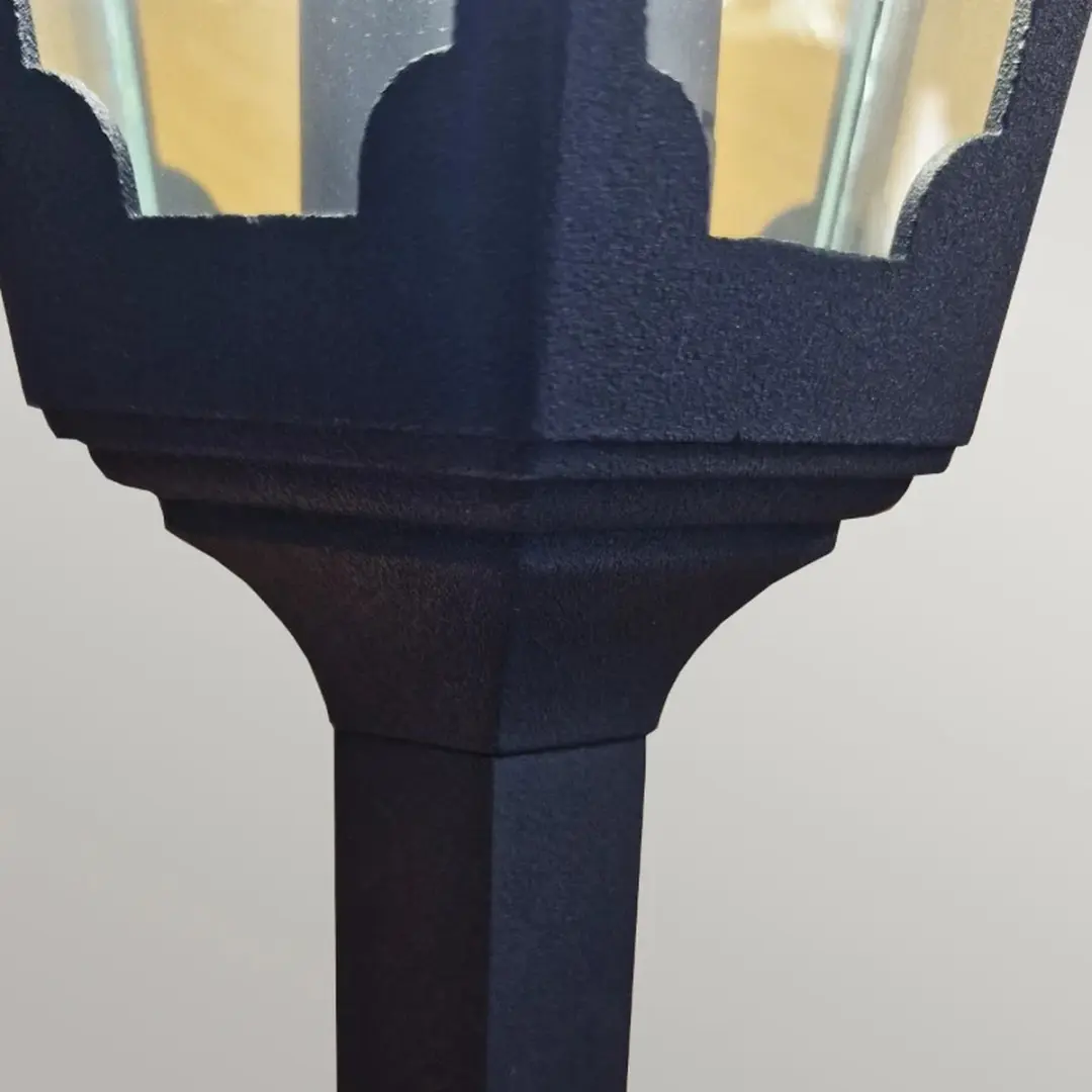 Elstead Lighting Chapel LED Tuinpilaar E27 60W - IP44 Zwart