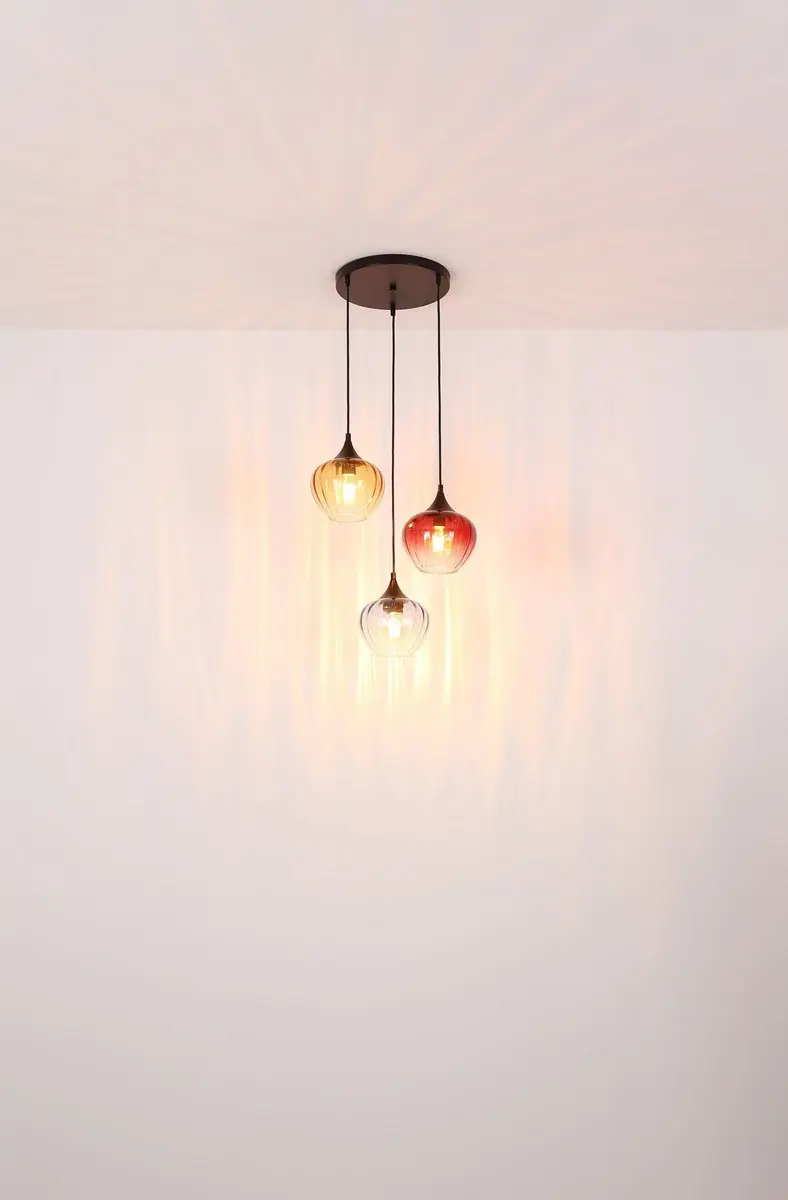 Globo TOY Hanglamp 8x E27 - Multicolor