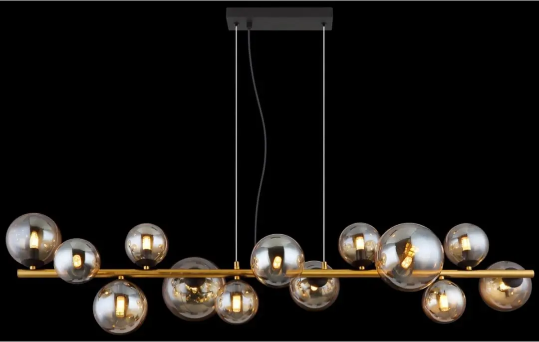 Globo Riha Hanglamp 13xG9 - Messing