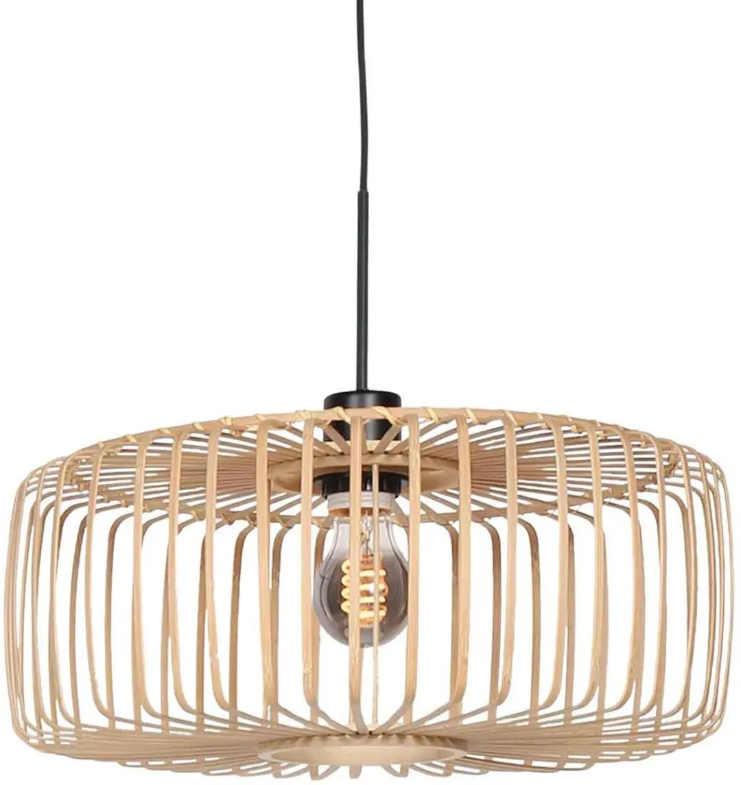 Steinhauer Breeza-Beache 4184ZW Hanglamp - Bamboekap Ø60cm