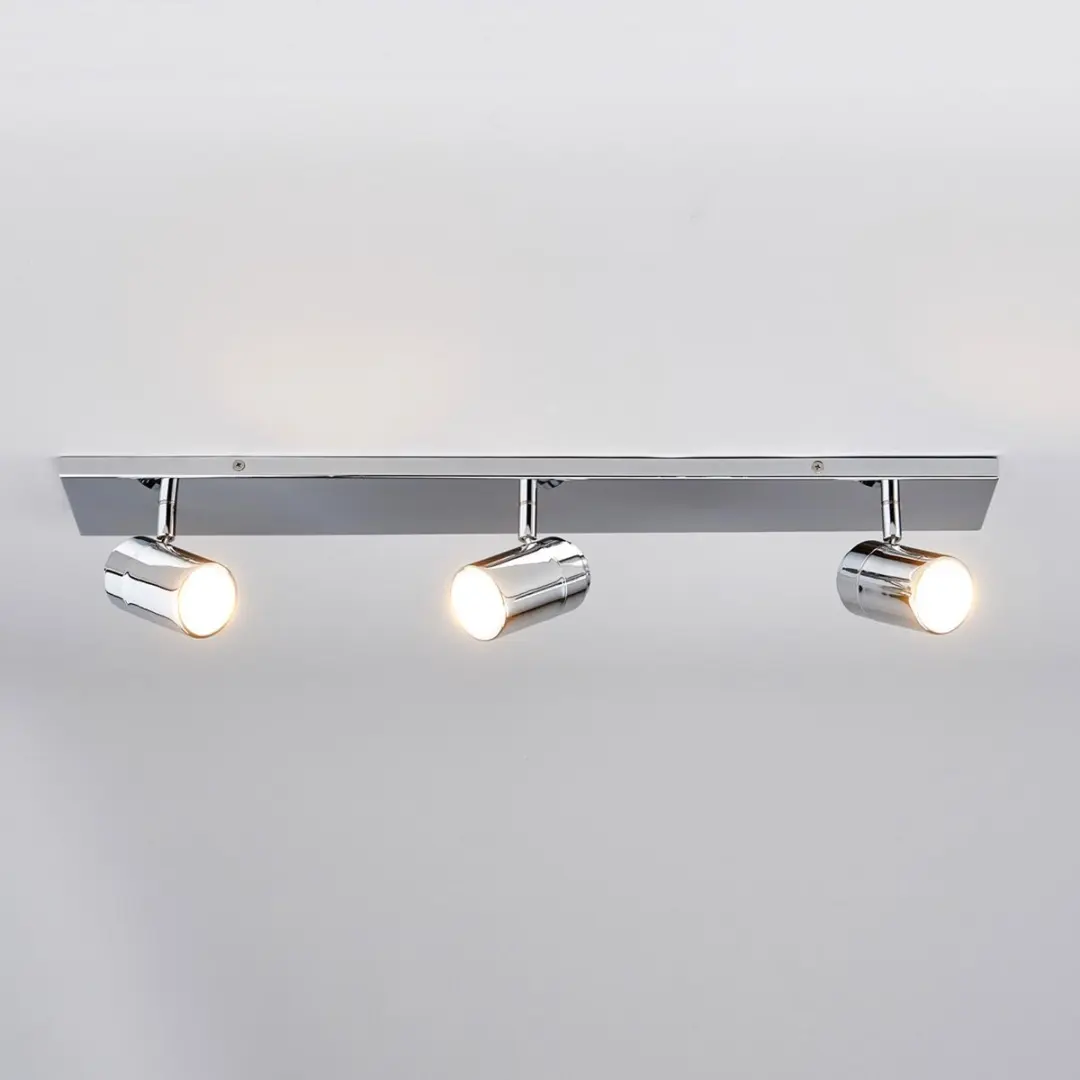 Lindby Plafondlamp Badkamer 3-Lichts GU10 Chroom