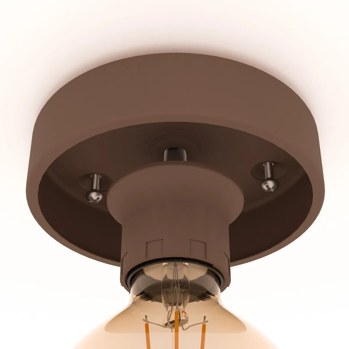 Eglo Mogano Plafondlamp Ø40cm - Mokka