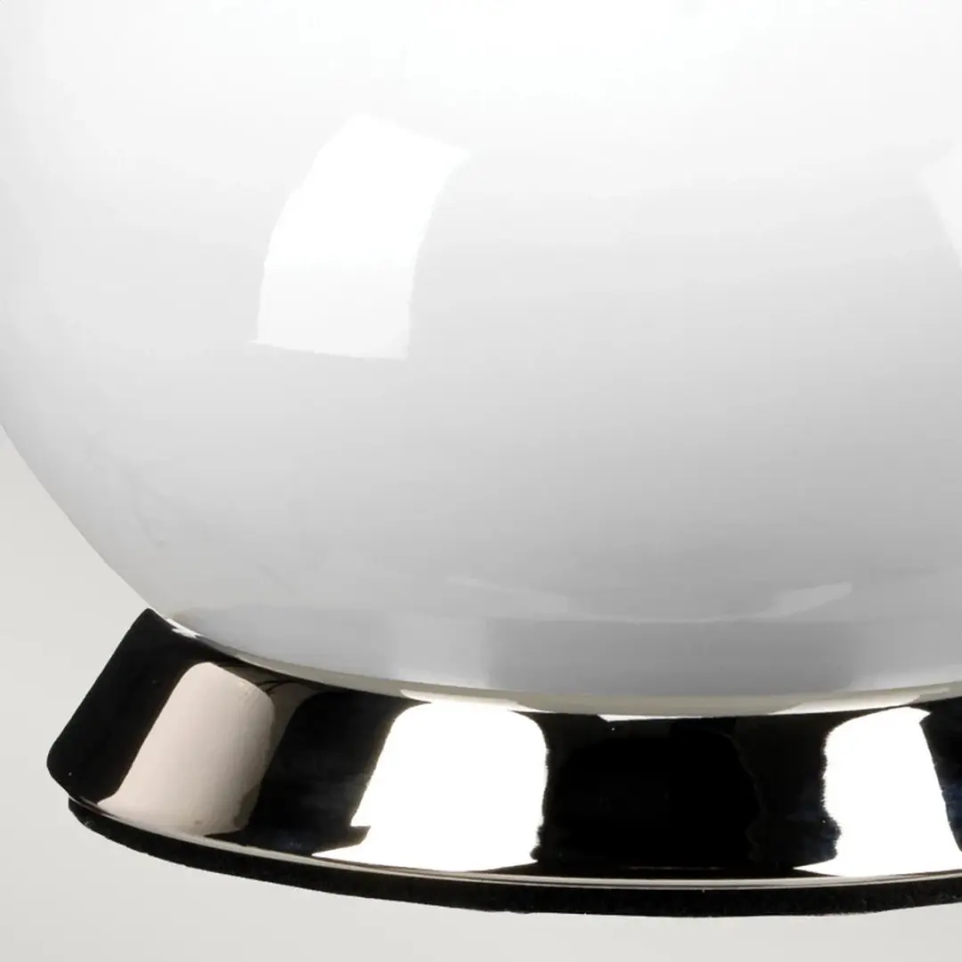 Elstead Lighting MILO LED Tafellamp - Polished Nickel - 1x E27 60W