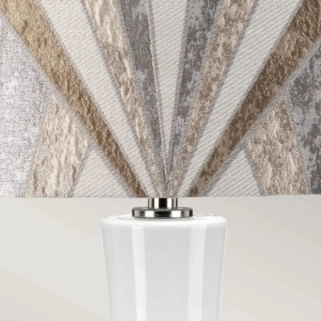 Elstead Lighting MILO LED Tafellamp - Polished Nickel - 1x E27 60W