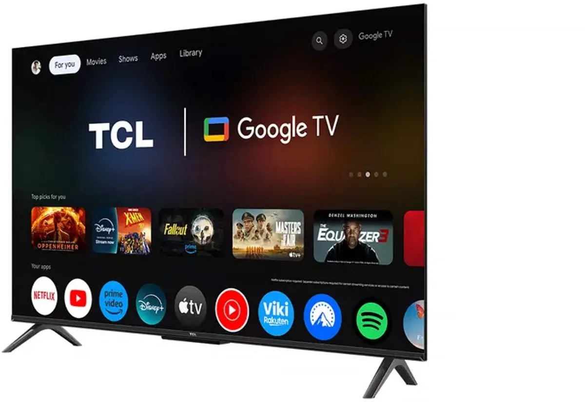 TCL 55P69K 55 inch 4K LED TV - Zwart