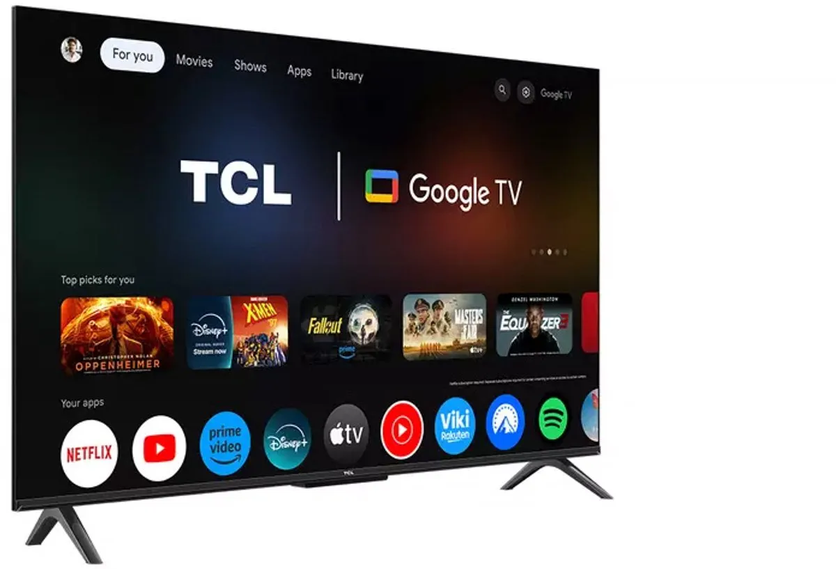 TCL 55P69K 55 inch 4K LED TV - Zwart