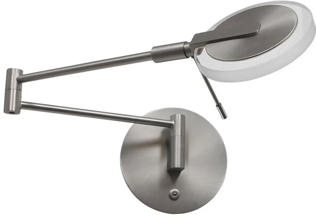 Steinhauer Turound LED Wandlamp Staal - Ø14cm