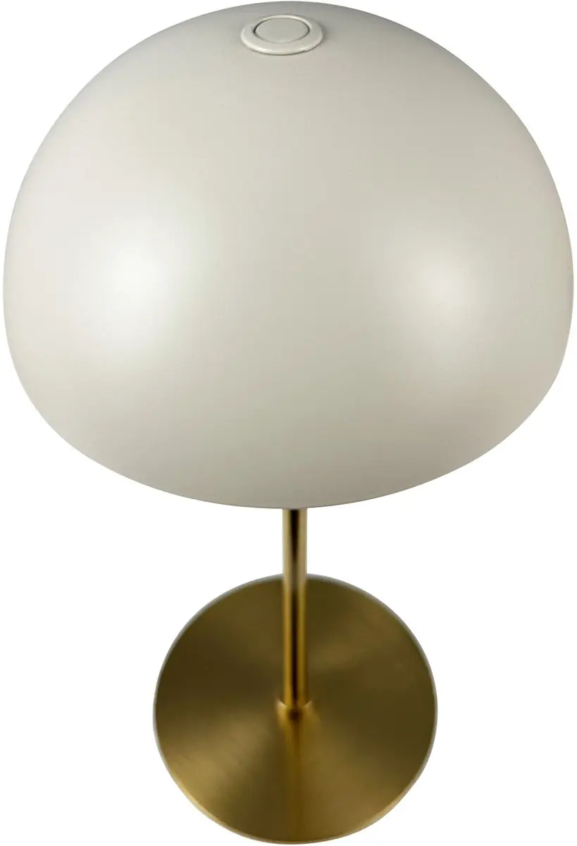Dyberg Larsen ALONG LED Tafellamp - 3 Stuks - Beige/Brass