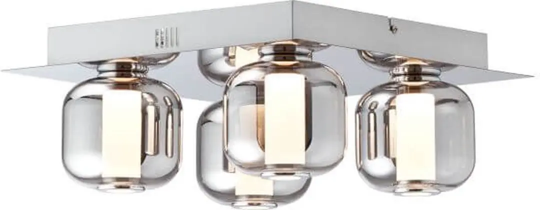 Brilliant RAFA Plafondlamp - Chroom