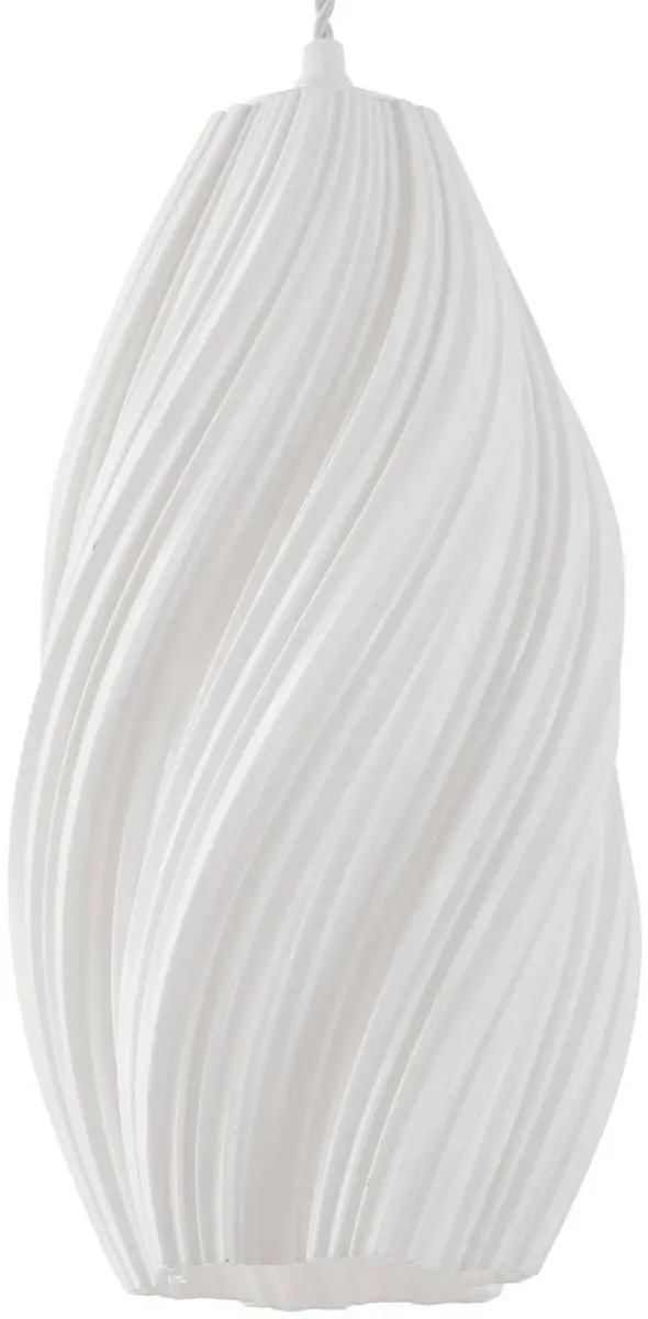 Lindby Hanglamp 1 Licht E27 - Wit