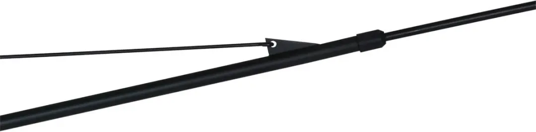 Steinhauer Elegant Classy 2574ZW Wandlamp - Zwart - 180cm snoer