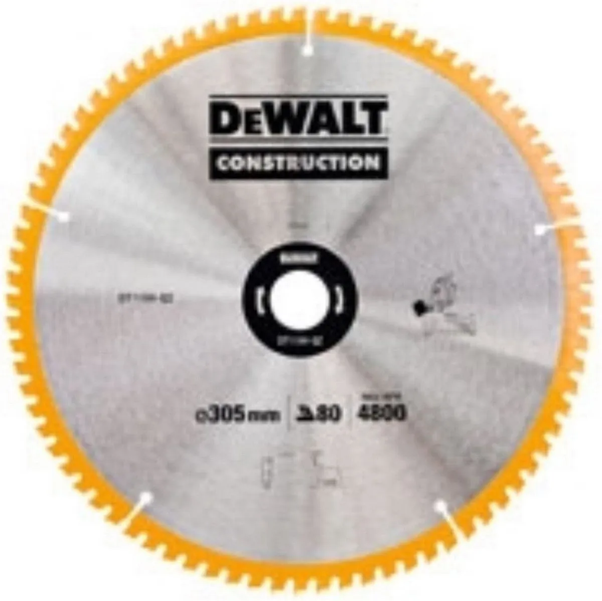 DeWalt Cirkelzaagblad Construction DT1936-QZ - Ø165mm 18T