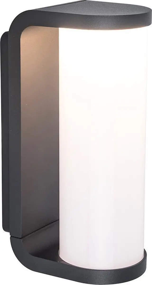 Lutec Adalyn LED Wandlamp Donkergrijs - Warm wit 3000K