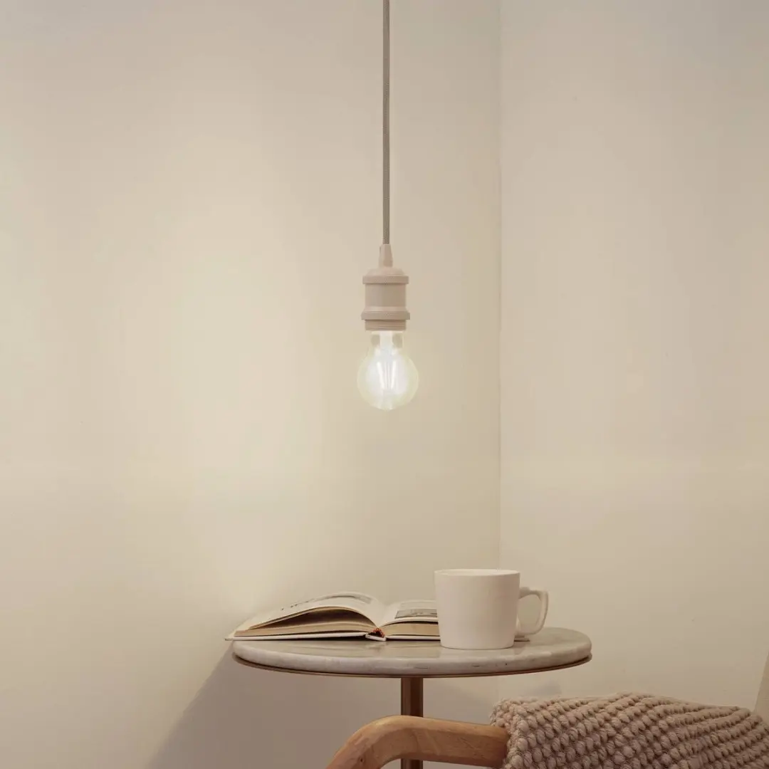 Lindby Hanglamp 1 Licht - Beige
