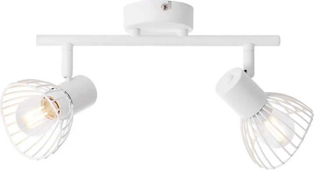 Brilliant ELHI Plafondlamp 3 Lichtpunten 42cm - Wit - afbeelding 6 van 6