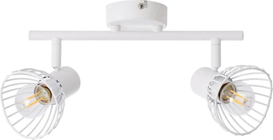 Brilliant ELHI Plafondlamp 3 Lichtpunten 42cm - Wit