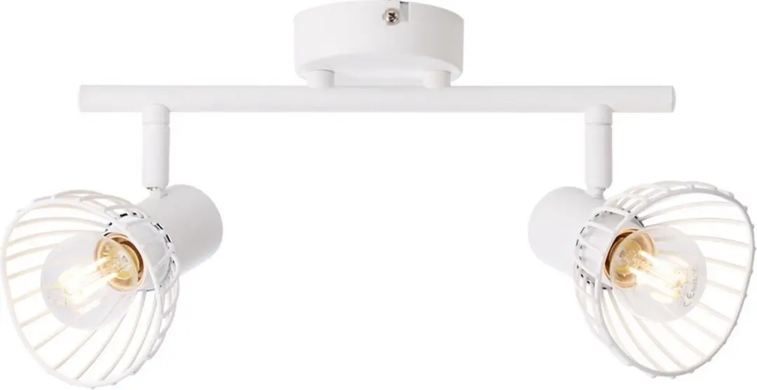 Brilliant ELHI Plafondlamp 3 Lichtpunten 42cm - Wit