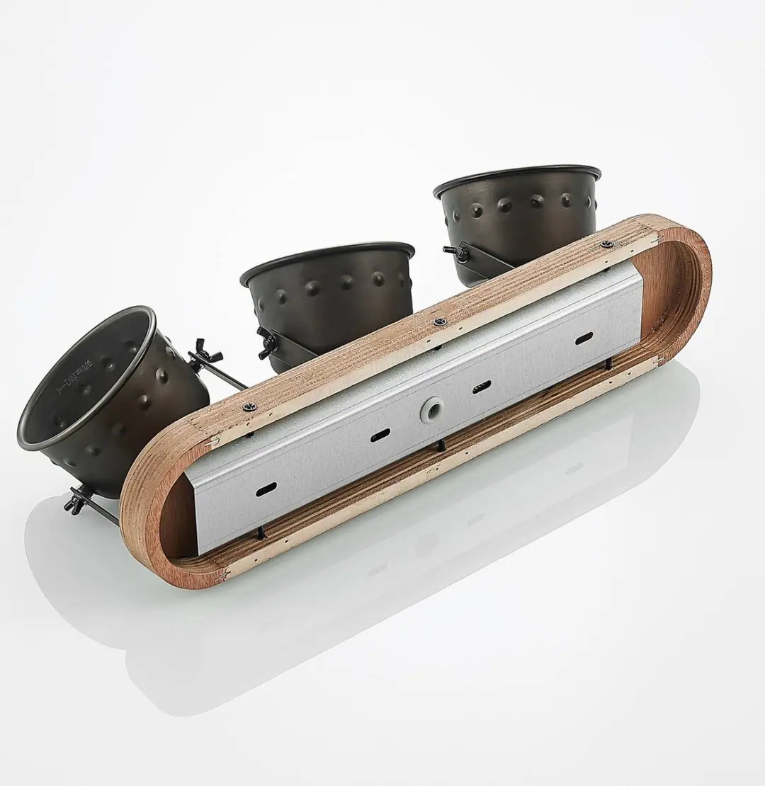 Lindby Halogeen Plafondspot 3x35W GU10 - Bruin/Zwart