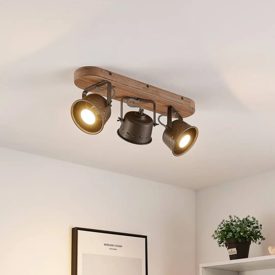 Lindby Halogeen Plafondspot 3x35W GU10
