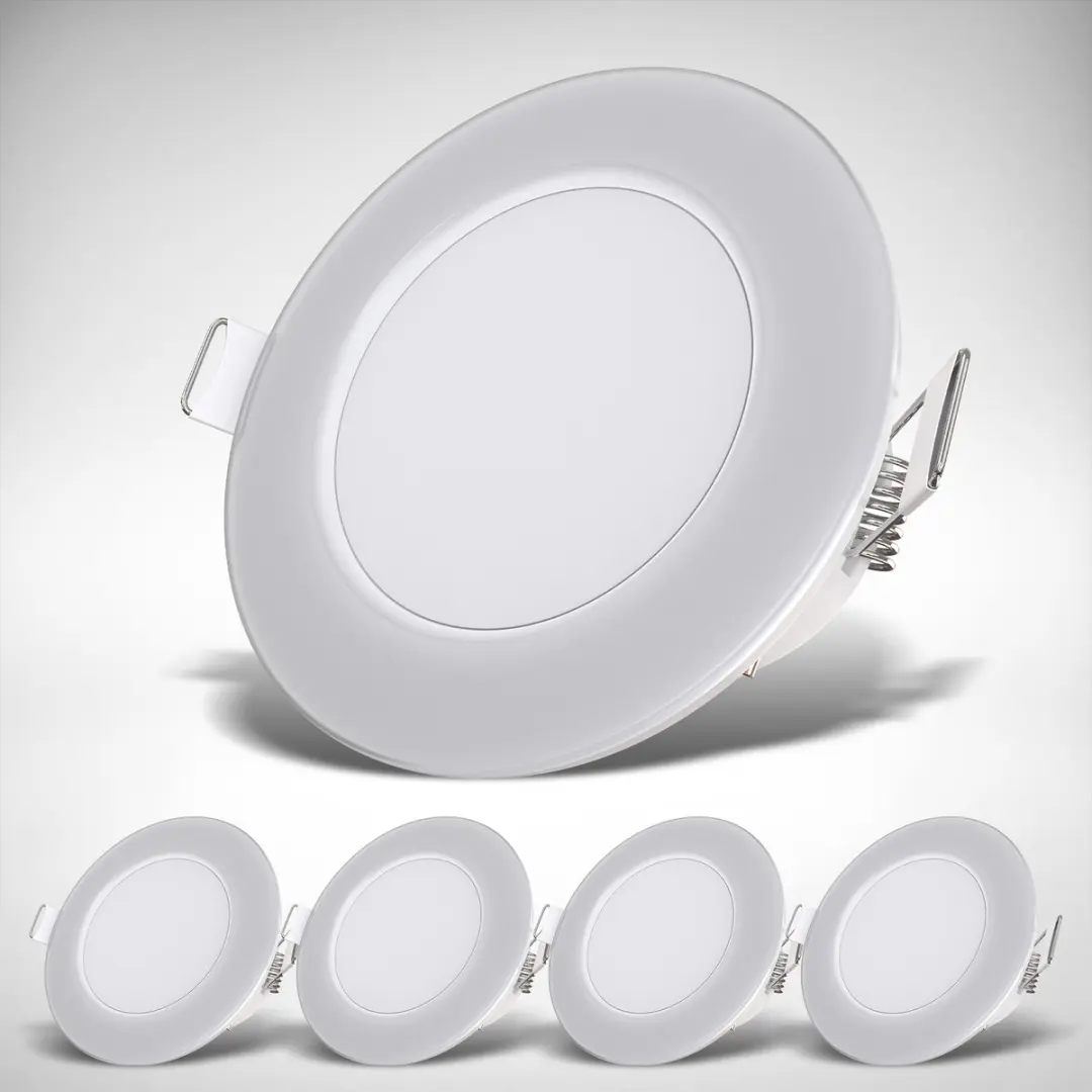 Briloner LED Inbouwspots IP65 5-delig - 350 Lm 4.000K Wit