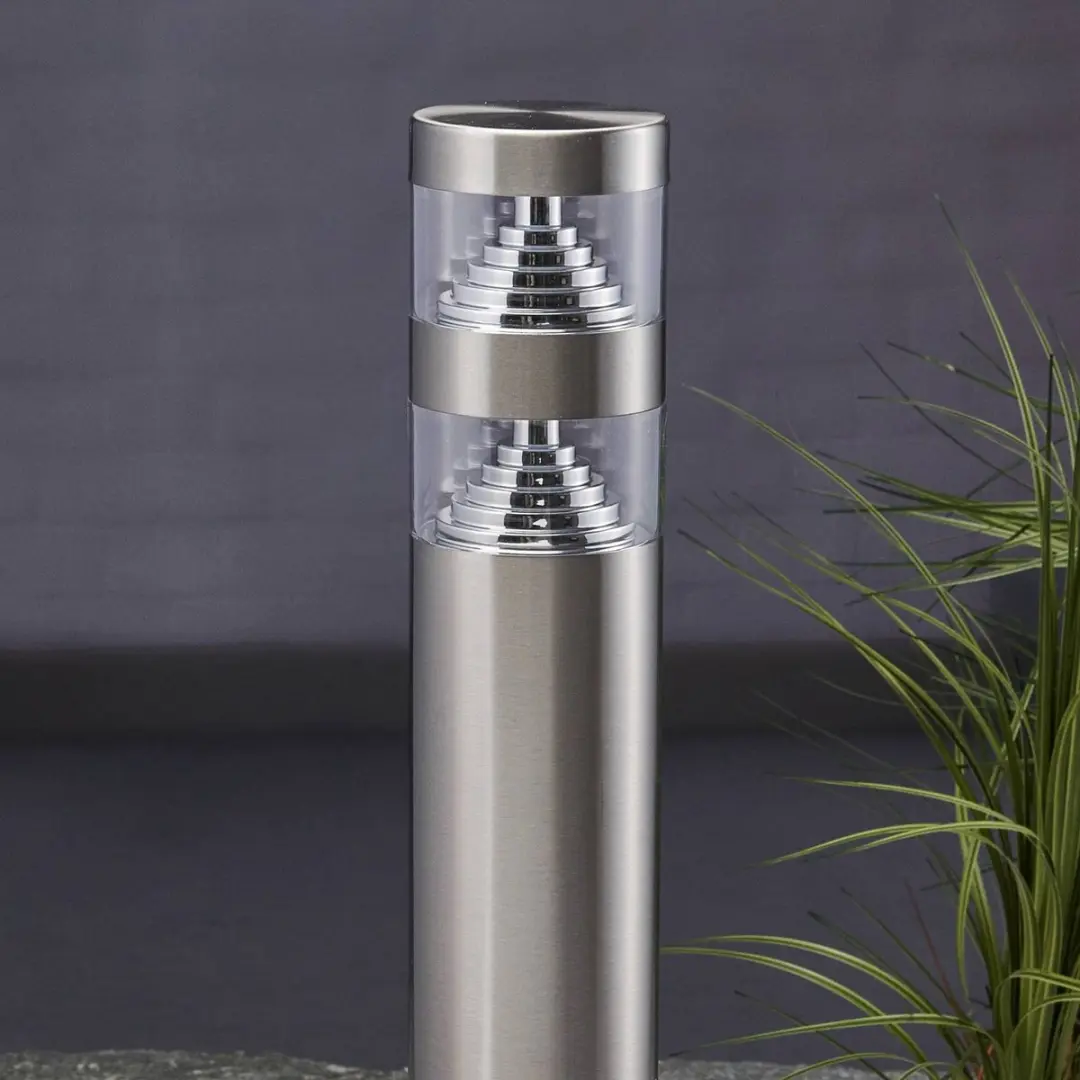 Lindby LED Buitenlamp 8.1W - 1 Licht - Edelstalen Huis - 3000K