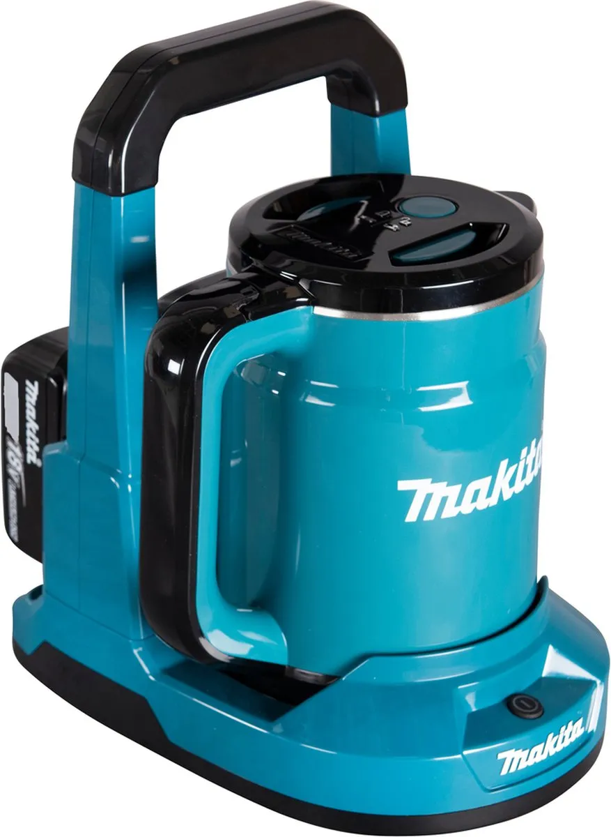Makita DKT360Z Accu Waterkoker 0,8L - 18V LXT - Zwart/Blauw