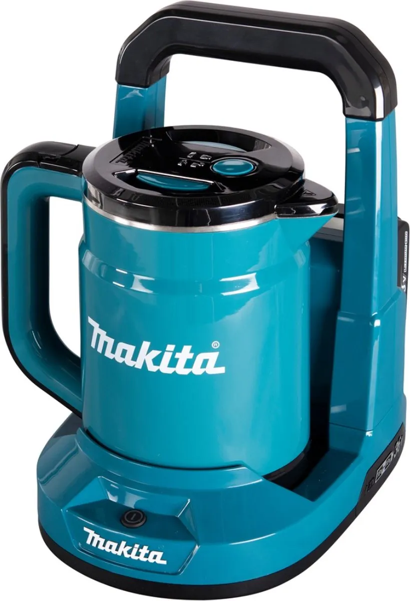 Makita DKT360Z Accu Waterkoker 0,8L - 18V LXT - Zwart/Blauw