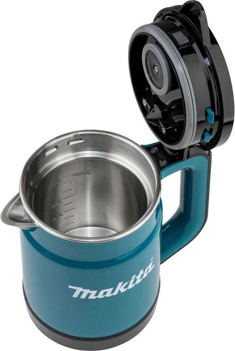 Makita DKT360Z Accu Waterkoker 0,8L - 18V LXT - Zwart/Blauw