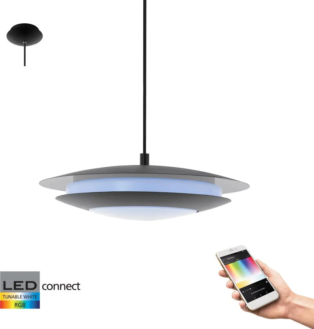 EGLO Connect Moneva-C Hanglamp