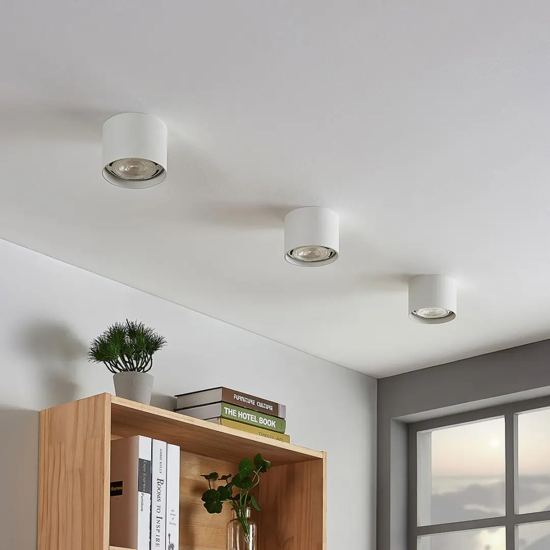 Arcchio Mabel Plafondspot GU10 Wit 12 cm - afbeelding 6 van 6
