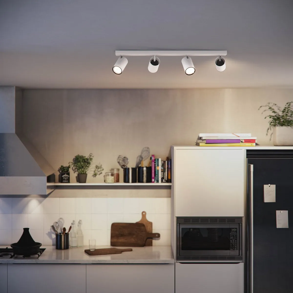 Philips Hue Kosipo Opbouwspot 4x GU10 RGBW - Wit