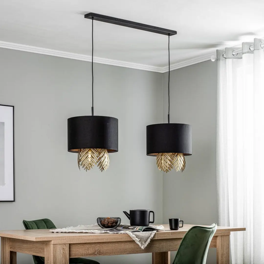 Lucande Hanglamp 6-Lichts Stof