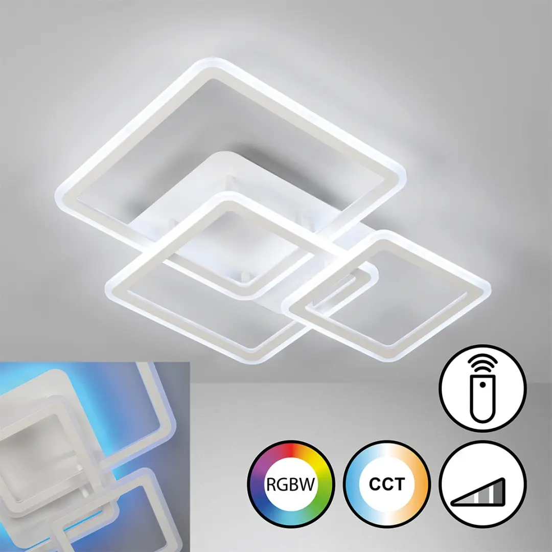 Fischer & Honsel Gelder Plafondlamp 49.5W - Zandwit - afbeelding 3 van 3
