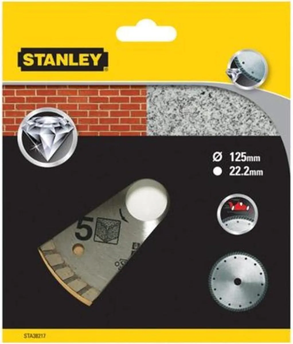 Stanley Diamantblad Gesegmenteerd 115mm - STA38162-XJ
